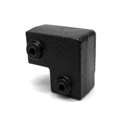 Kniestuk 90° Typ 6S, 25 mm, Zwart (Klemp)