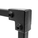 Elbow piece 90°Typ 6S, 25 mm, Black (Klemp) Elbow piece 90°Typ 6S, 25 mm, Black (Klemp)