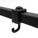 Stellring mit Haken verdreht - 25 mm - Typ 64S-25-B (schwarz) (Klemp) Stellring mit Haken verdreht - 25 mm - Typ 64S-25-B (schwarz) (Klemp)