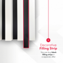 MDF Standard Slats 29x40 (Klemp) MDF Standard Slats 29x40 (Klemp)