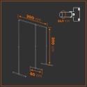 Clothes Rack Dresden - Freestanding - Galvanized (Klemp) Clothes Rack Dresden - Freestanding - Galvanized (Klemp)