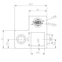 Ángulo de vertical continuo Typ 20S, 25 mm, Galvanizado (Klemp) Ángulo de vertical continuo Typ 20S, 25 mm, Galvanizado (Klemp)