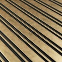 Premium wandpanelen MILO - Gouden glans (Klemp)