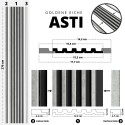 Premium Wandpaneele ASTI - Silber (Klemp) Premium Wandpaneele ASTI - Silber (Klemp)