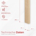 Doghe autoportanti in MDF 22x90 - Rovere naturale - 10 pezzi (Klemp) Doghe autoportanti in MDF 22x90 - Rovere naturale - 10 pezzi (Klemp)