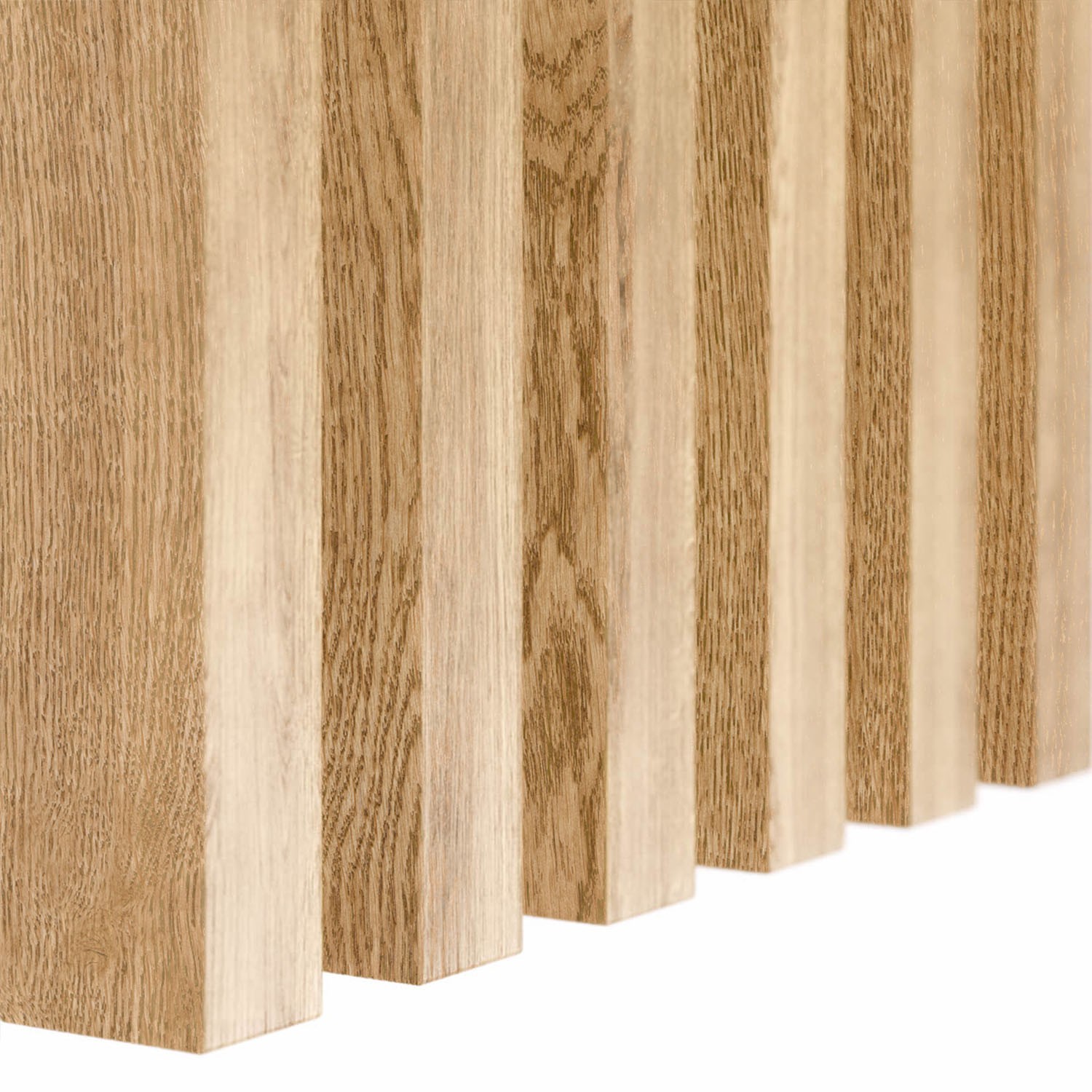 Lattes Classiques MDF 30x40 - placage de chêne - 17 pièces