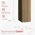 MDF Classico Doghe 30x40 - Rovere grigio - 17 pezzi (Klemp) MDF Classico Doghe 30x40 - Rovere grigio - 17 pezzi (Klemp)