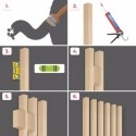 MDF Lamellen Classic 30x40 - Wotan Eiche - 17 Stück (Klemp)