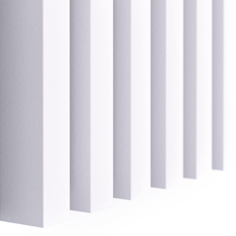 MDF Lamellen Classic 30x40 - Weiß Matt - 17 Stück (Klemp) - MDF Lamellen Classic MDF Lamellen Classic 30x40 - Weiß Matt - 17 Stück (Klemp) - MDF Lamellen Classic