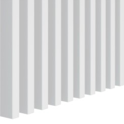Mini doghe in MDF 16x30 - Tappetino bianco - 31 pezzi (Klemp)