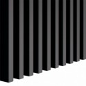 MDF Lamellen Mini 16x30 - Schwarz Matt - 31 Stück (Klemp)