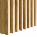 Lattes MDF autoportantes 22x70 - Chêne naturel - 10 pièces (Klemp)