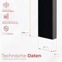 Vrijstaande MDF-latten 22x70 - Zwart mat - 10 stuks (Klemp) Vrijstaande MDF-latten 22x70 - Zwart mat - 10 stuks (Klemp)