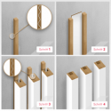 MDF Lamellen Standard 29x40 - Eiche Grau - 17 Stück (Klemp) MDF Lamellen Standard 29x40 - Eiche Grau - 17 Stück (Klemp)