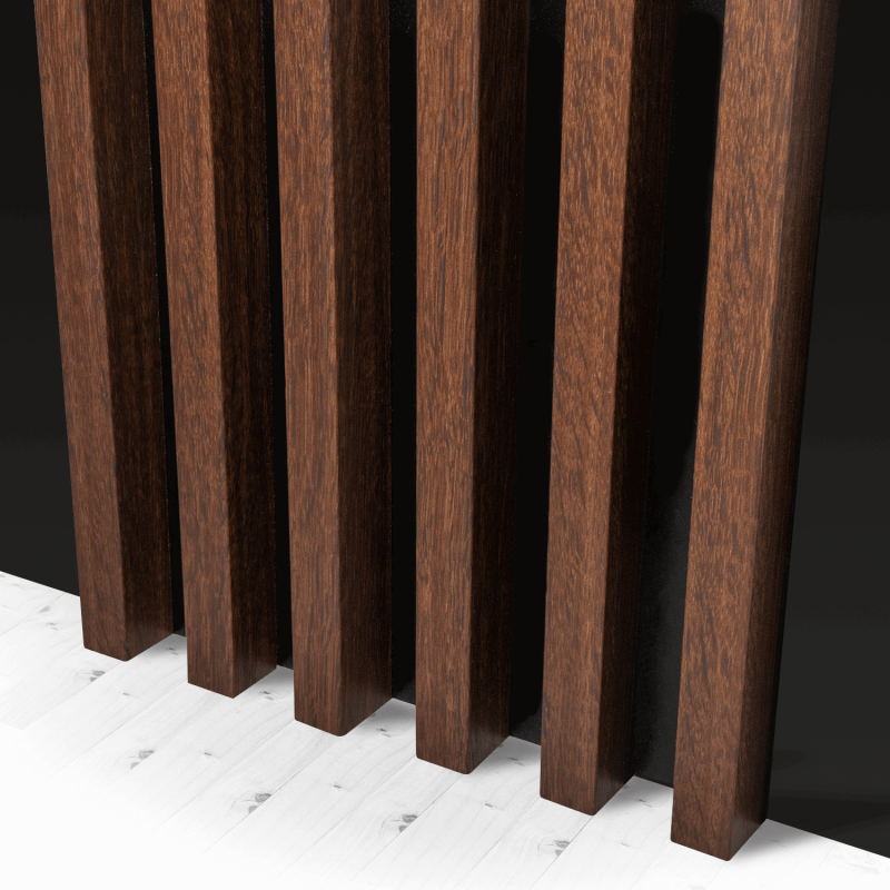 MDF Standard Slats 29x40 - Rustic Walnut - 17 pieces (Klemp) - MDF strips Standard MDF Standard Slats 29x40 - Rustic Walnut - 17 pieces (Klemp) - MDF strips Standard