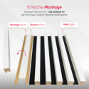 Doghe standard in MDF 29x40 - Noce Rustico - 17 pezzi (Klemp) Doghe standard in MDF 29x40 - Noce Rustico - 17 pezzi (Klemp)