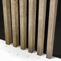 MDF Lamellen Standard 29x40 - Frühlingseiche - 17 Stück (Klemp)