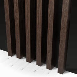 MDF Standard Slats 29x40 - Wenge - 17 pieces (Klemp)
