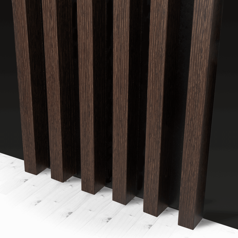 Lamele MDF Standard 29x40 - Wenge Japońskie - 17 sztuk (Klemp) - Lamele ścienne Standard Lamele MDF Standard 29x40 - Wenge Japońskie - 17 sztuk (Klemp) - Lamele ścienne Standard