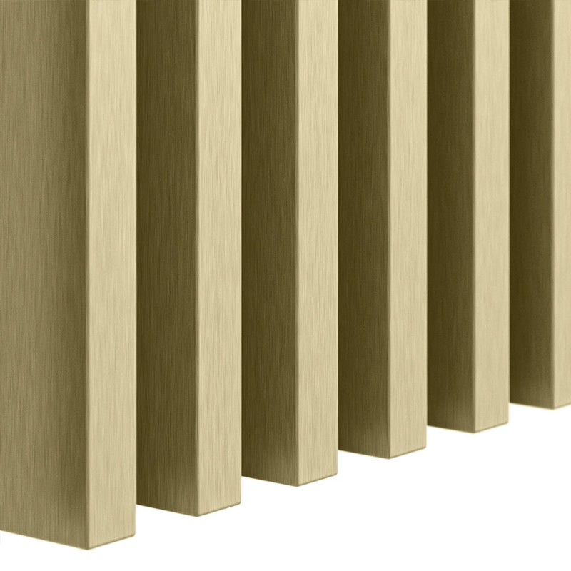 MDF Classic Slats 30x40 - Golden gloss - 17 pieces (Klemp) - MDF slats Classic MDF Classic Slats 30x40 - Golden gloss - 17 pieces (Klemp) - MDF slats Classic