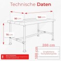 Piètement de table Vienne argent (Klemp)