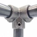 Angolo superiore a tre vie 90° Typ 18B, 26.9 mm, Natural (Klemp) Angolo superiore a tre vie 90° Typ 18B, 26.9 mm, Natural (Klemp)