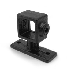 Leuningdrager Typ 34S, 25 mm, Zwart (Klemp)