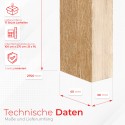 Lamele MDF Classic 30x40 - Fornir dębowy - 17 sztuk (Klemp) Lamele MDF Classic 30x40 - Fornir dębowy - 17 sztuk (Klemp)