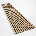 MDF laths on felt 275x30 cm - Sonoma Oak (Klemp) MDF laths on felt 275x30 cm - Sonoma Oak (Klemp)