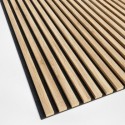 MDF laths on felt 275x30 cm - Sonoma Oak (Klemp) MDF laths on felt 275x30 cm - Sonoma Oak (Klemp)
