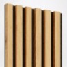 MDF laths on felt 275x30 cm Natural oak Klemp 0LAM_LA-31_FIL_F103 MDF Wall slats on felt