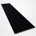 Lattes MDF sur feutre 275x30 cm - Tapis noir (Klemp) Lattes MDF sur feutre 275x30 cm - Tapis noir (Klemp)