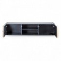 RTV cabinet with slats LUNA hanging 161x42.2x37,5cm Wotan oak (Klemp)
