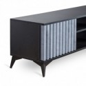 RTV-Schrank mit Lamellen LUNA stehend 161x42.2x51cm Beton (Klemp) RTV-Schrank mit Lamellen LUNA stehend 161x42.2x51cm Beton (Klemp)
