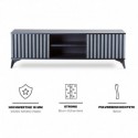 RTV-Schrank mit Lamellen LUNA stehend 161x42.2x51cm Beton (Klemp) RTV-Schrank mit Lamellen LUNA stehend 161x42.2x51cm Beton (Klemp)