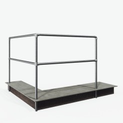 Barrières de sécurité pour la mise en place dans le béton - avec barre transversale (Klemp)