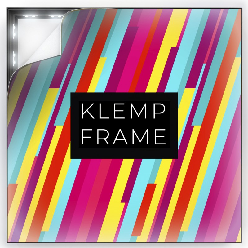 Caja publicitaria LED LightBox 100mm (varios tamaños) (Klemp) - Cajas publicitarias Caja publicitaria LED LightBox 100mm (varios tamaños) (Klemp) - Cajas publicitarias