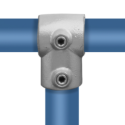 Kort T-stuk Typ 2A, 21,3 mm, Thermisch verzinkt (Klemp) Kort T-stuk Typ 2A, 21,3 mm, Thermisch verzinkt (Klemp)