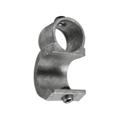 Offenes Kreuzstück mit Einsatz Typ 201D, 42,4 mm, Feuerverzinkt (Klemp)
