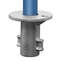 Socle de sol Typ 54B, 26,9 mm, Galvanisé (Klemp) Socle de sol Typ 54B, 26,9 mm, Galvanisé (Klemp)