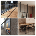 Cruce 90º Typ 28E, 48,3 mm, Galvanizado (Klemp) Cruce 90º Typ 28E, 48,3 mm, Galvanizado (Klemp)
