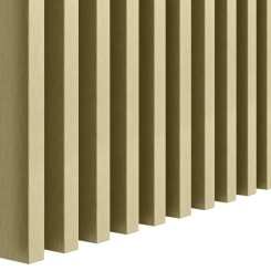 MDF Lamellen Mini 16x30 - Glanzgold - 31 Stück (Klemp)