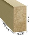MDF Minilatten 16x30 - Gouden glans - 31 stuks (Klemp) MDF Minilatten 16x30 - Gouden glans - 31 stuks (Klemp)
