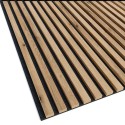 Lattes MDF sur feutre 275x30 cm - Chêne artisanal (Klemp) Lattes MDF sur feutre 275x30 cm - Chêne artisanal (Klemp)