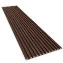 Listones MDF sobre fieltro 275x30 cm - Nuez (Klemp) Listones MDF sobre fieltro 275x30 cm - Nuez (Klemp)