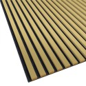 MDF laths on felt 275x30 cm - Golden gloss (Klemp)