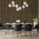 Pannelli 3D su feltro - Rovere naturale (Klemp)
