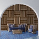 Pannelli 3D su feltro - Rovere naturale (Klemp)