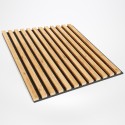 Pannelli 3D su feltro - Rovere naturale (Klemp)