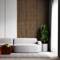 Pannelli 3D su feltro - Rovere artigianale (Klemp)